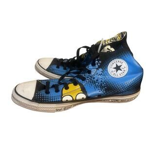 Converse All Star High Tops Homer Simpson D'OH WOOHOO Mens Size 12Women's 14
